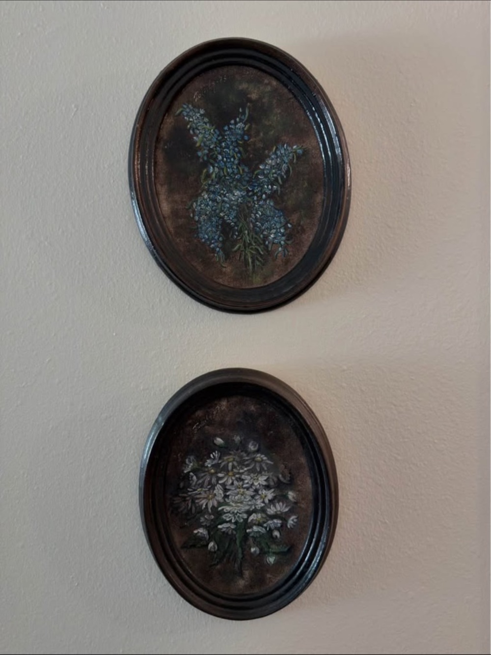 Vintage Floral Original Art Set